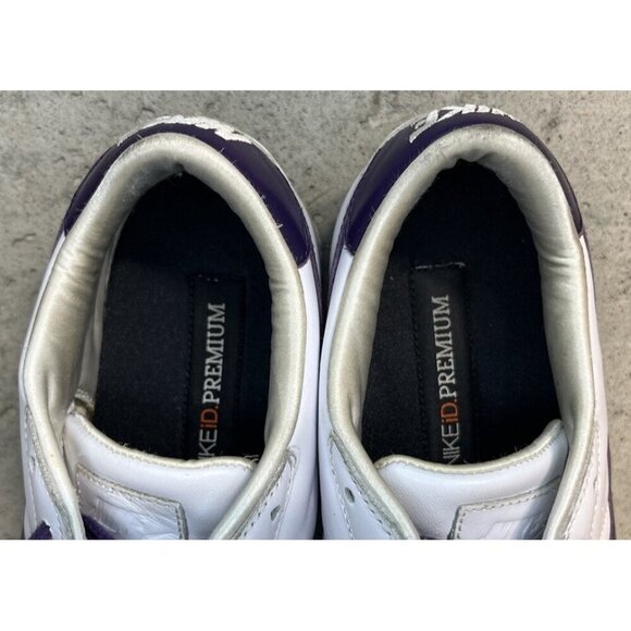 Nike Cortez Premium iD Custom Kansas State Wildcats Purple White Shoes Size 6.5 - Picture 12 of 13